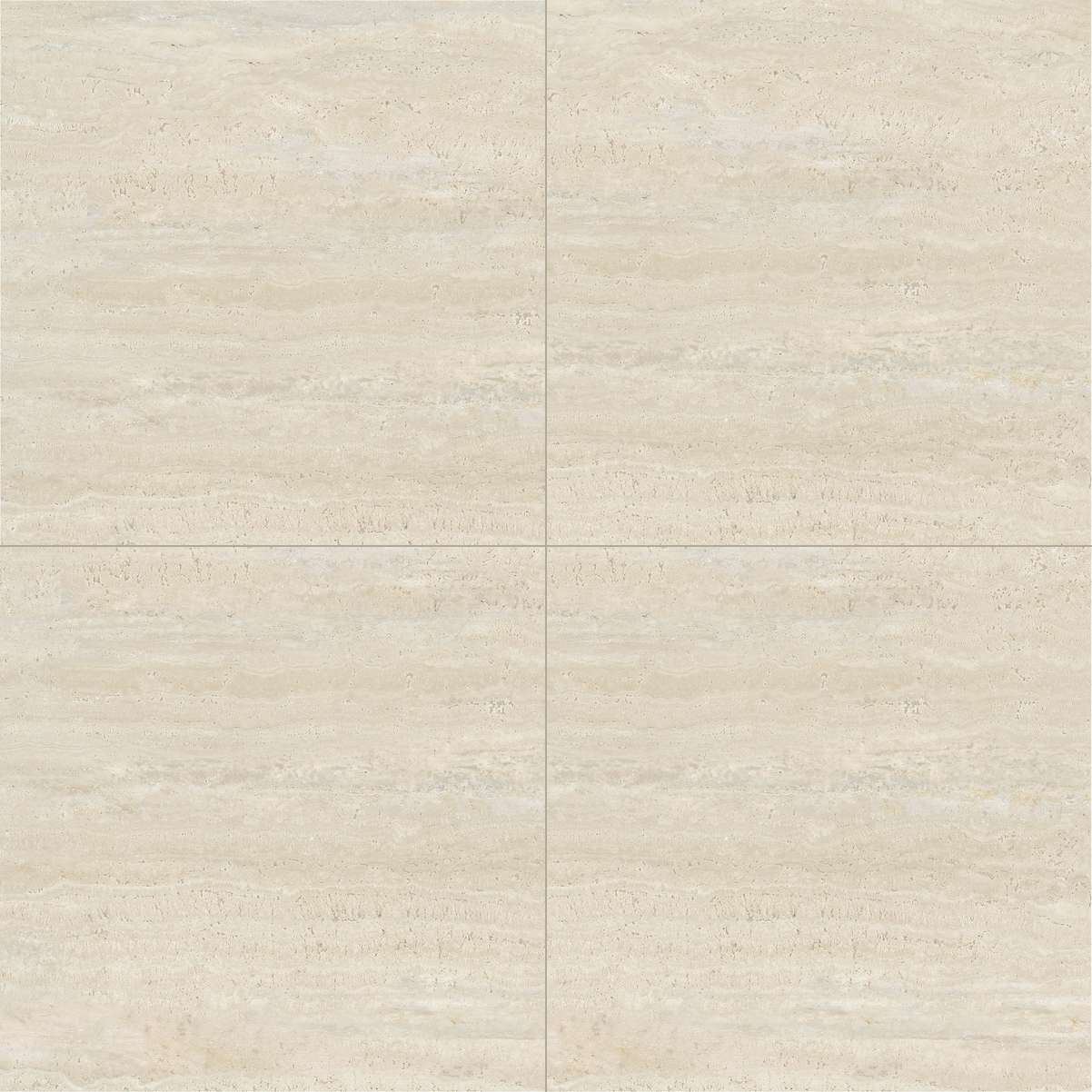 Bulimba Sand Beige travertine look tile laid in a four tile layout