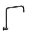 ROUND SWIVEL SHOWER ARM CHROME (NR506CH) MATTE BLACK