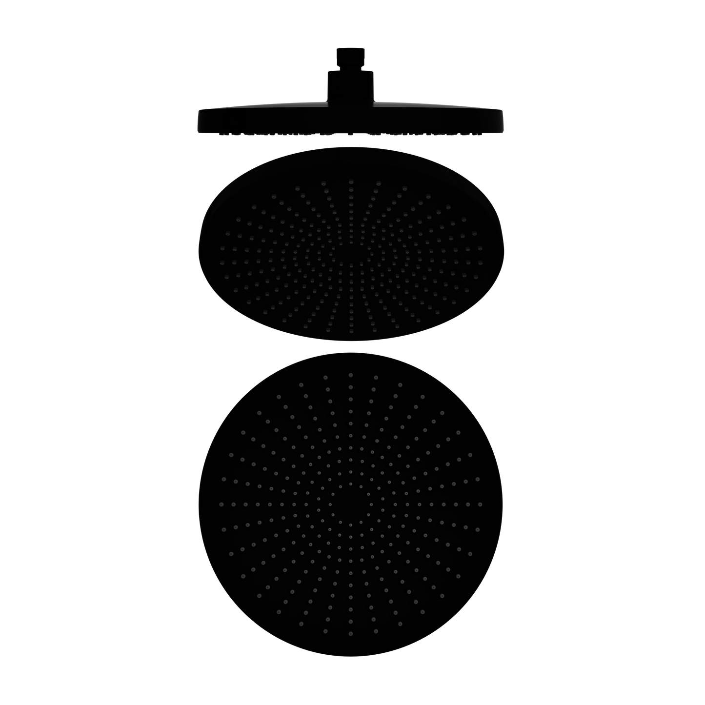 OPAL 250MM SHOWER HEAD CHROME (NR508079CH) MATTE BLACK