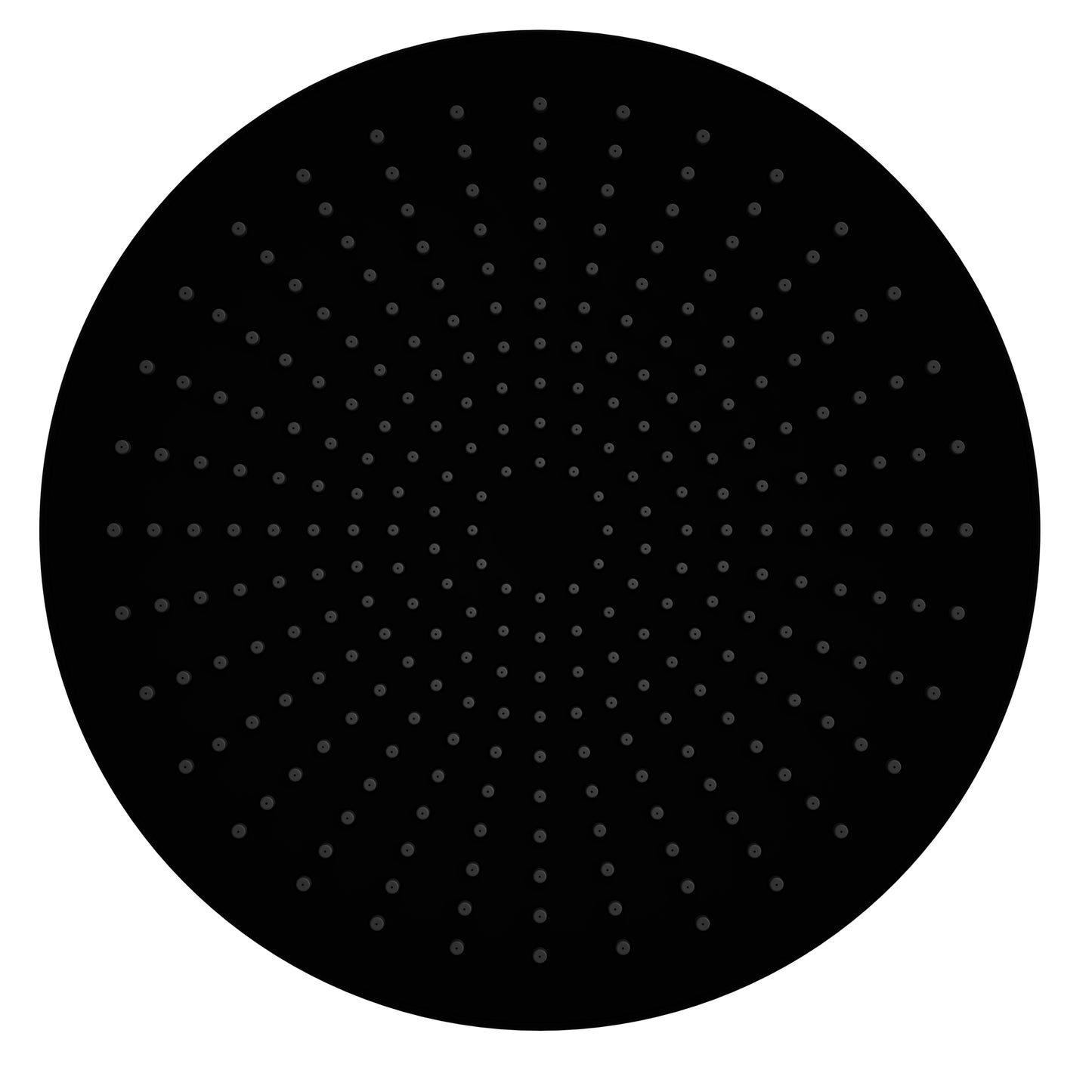 OPAL 250MM SHOWER HEAD CHROME (NR508079CH) MATTE BLACK