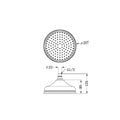 Nero York 200MM Shower Head Chrome
