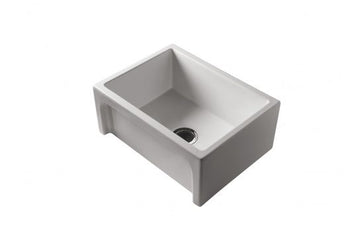 Patri 60 x 46 Fine Fireclay Single Bowl Farmhouse Butler Sink — Fireclay & Ceramic, Kitchen Sinks