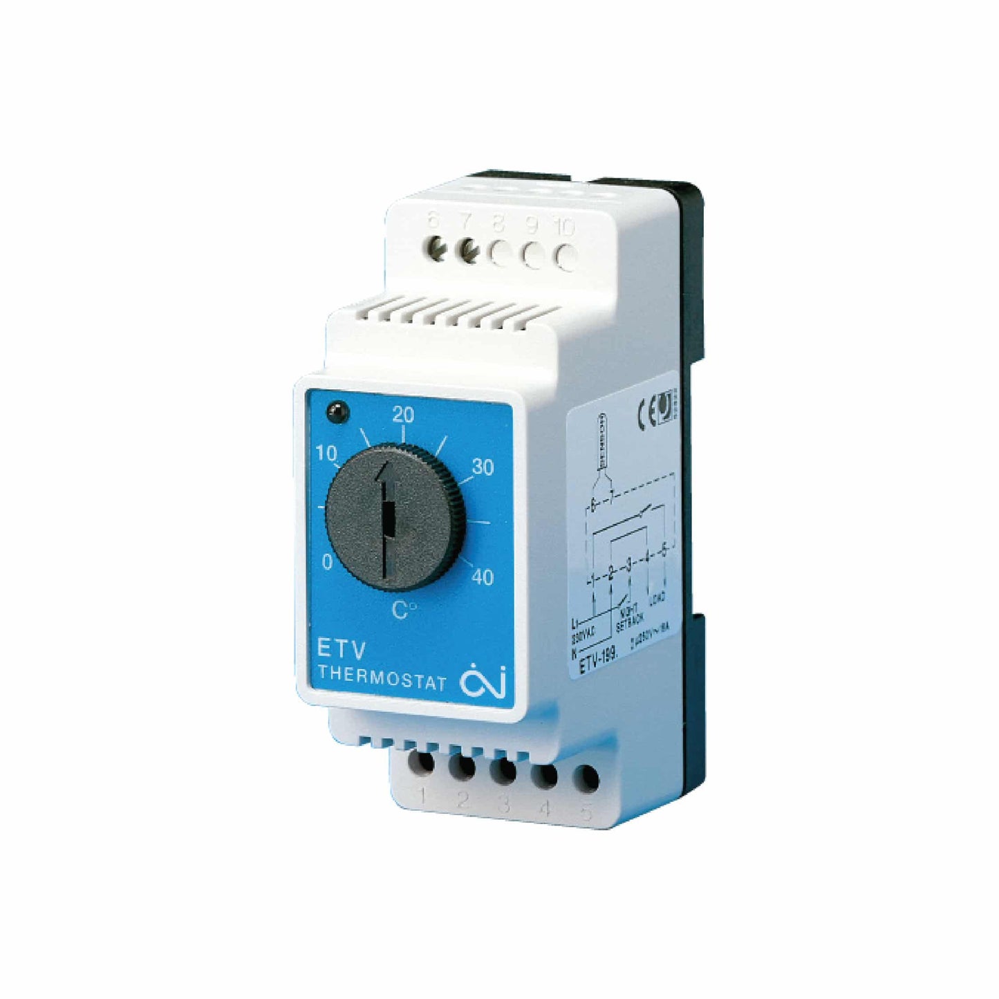 Thermotouch 5291 Manual DIN-Rail Thermostat