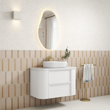 Ramee Fluted Wall Hung