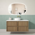 Venetta Fluted Framed Wall Hung