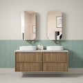 Venetta Fluted Framed Wall Hung