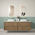 Venetta Fluted Framed Wall Hung