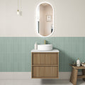 Venetta Fluted Framed Wall Hung