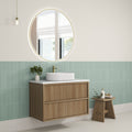 Venetta Fluted Framed Wall Hung