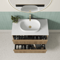 Venetta Fluted Framed Wall Hung