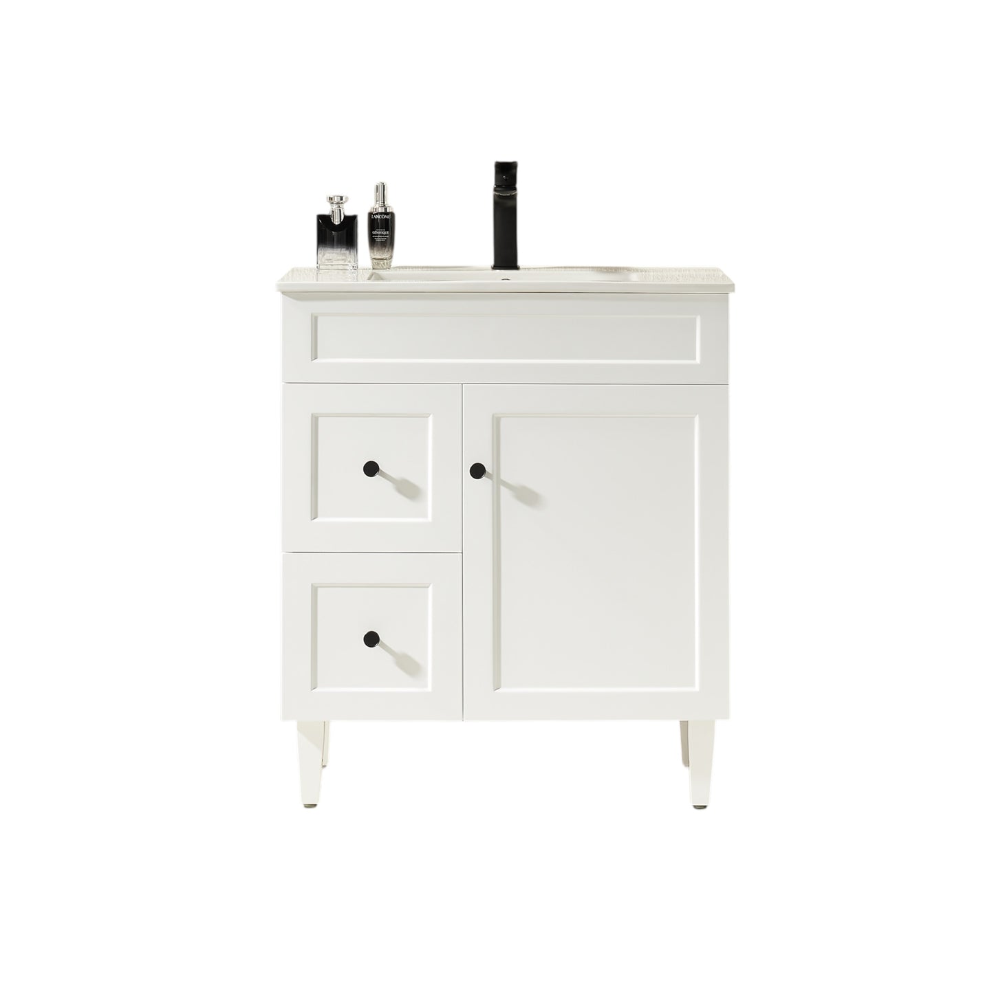 Harold Federation Free Standing Cabinet Matte White