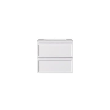 New Hamilton Federation Slim Wall Hung Cabinet Matte White