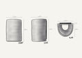 We Ponder Dawn Short Interior Ceramic Wall Light