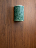 WE PONDER DAWN SHORT EXTERIOR PICKLED OLIVES CERAMIC WALL LIGHT