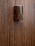 We Ponder Day Short Exterior Choccy Milk Ceramic Wall Light