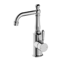 YORK BASIN MIXER WITH METAL LEVER CHROME
