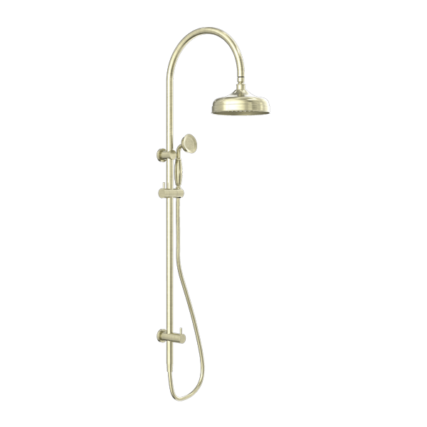 YORK TWIN SHOWER WITH METAL HAND SHOWER AGED BRASS (NR69210502AB) AGED BRASS