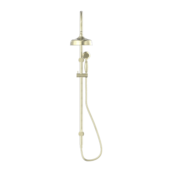 YORK TWIN SHOWER WITH METAL HAND SHOWER AGED BRASS (NR69210502AB) AGED BRASS