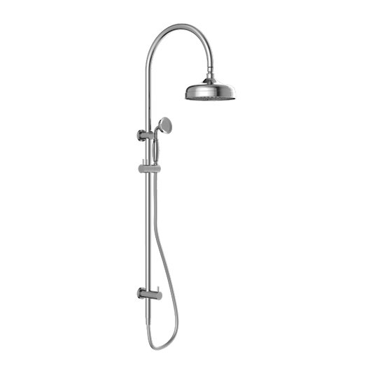 YORK TWIN SHOWER WITH METAL HAND SHOWER CHROME