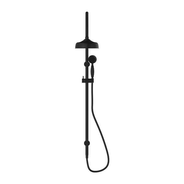 YORK TWIN SHOWER WITH METAL HAND SHOWER MATTE BLACK