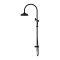 YORK TWIN SHOWER WITH METAL HAND SHOWER MATTE BLACK