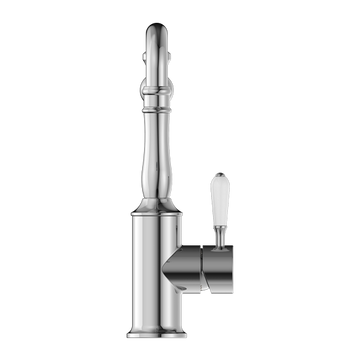 York Kitchen Mixer Hook Spout With Chrome — Chrome & Stainless, Kitchen Mixers & Taps