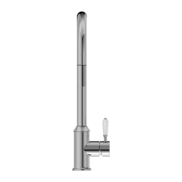 York Pull Out Sink Mixer With Vegie Spray Function With Chrome — Chrome & Stainless, Kitchen Mixers & Taps