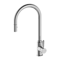 YORK PULL OUT SINK MIXER WITH VEGIE SPRAY FUNCTION WITH METAL LEVER CHROME