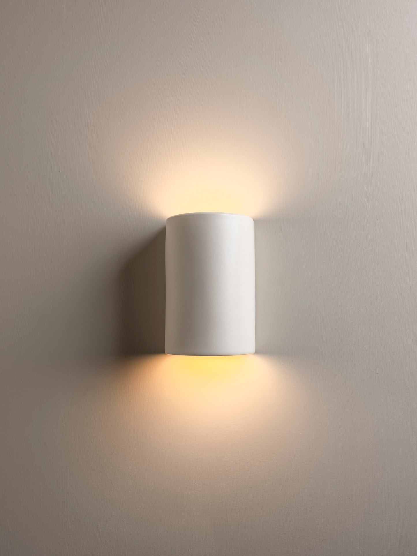 We Ponder Dawn Short Exterior Ceramic Wall Light