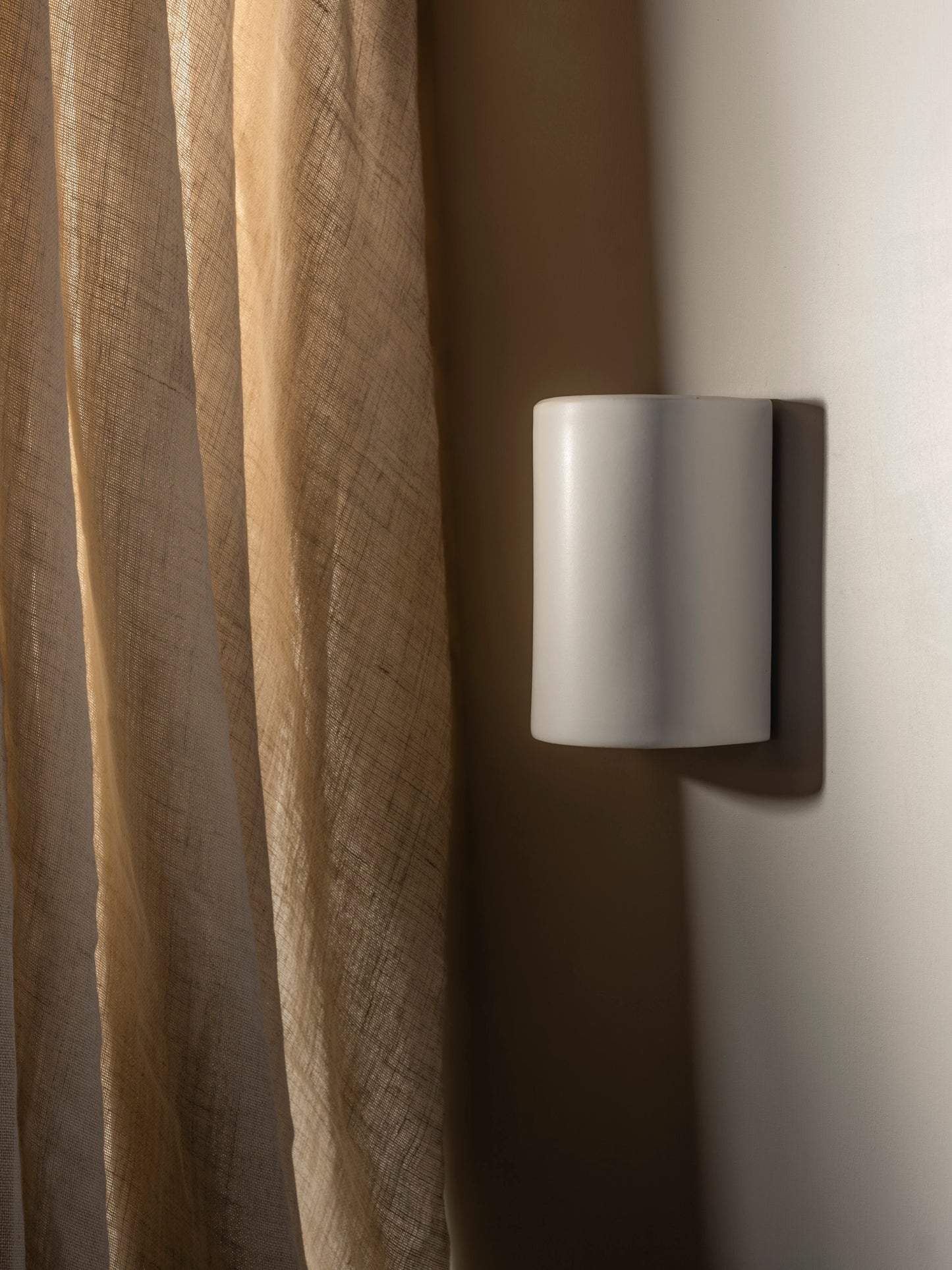 We Ponder Dawn Short Exterior Ceramic Wall Light