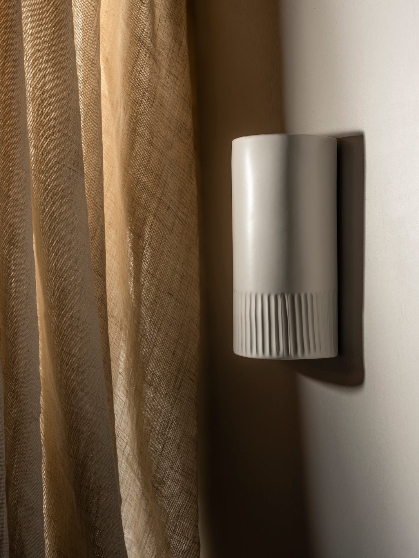 We Ponder Day Tall Interior Ceramic Wall Light