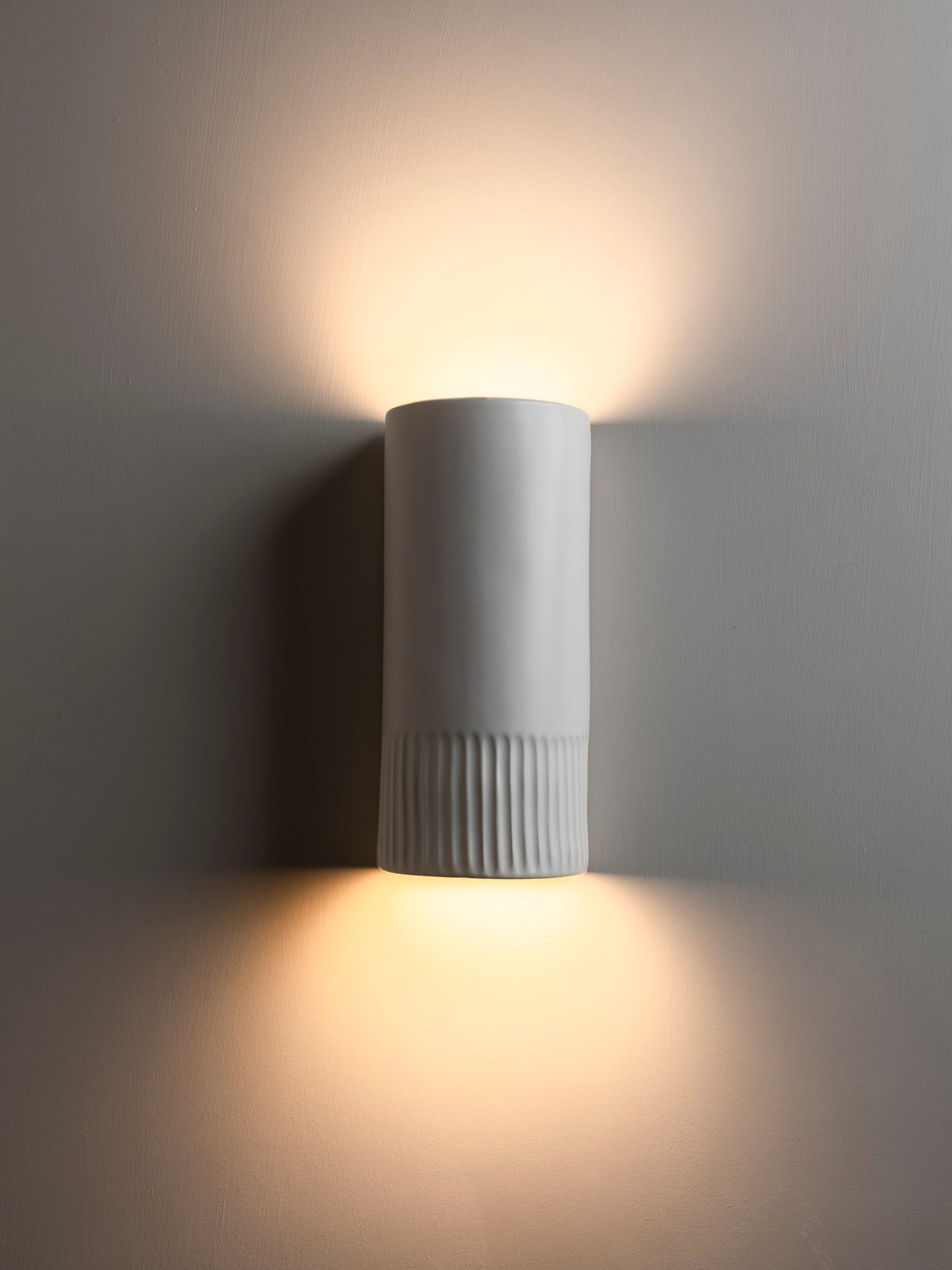 We Ponder Day Tall Interior Ceramic Wall Light