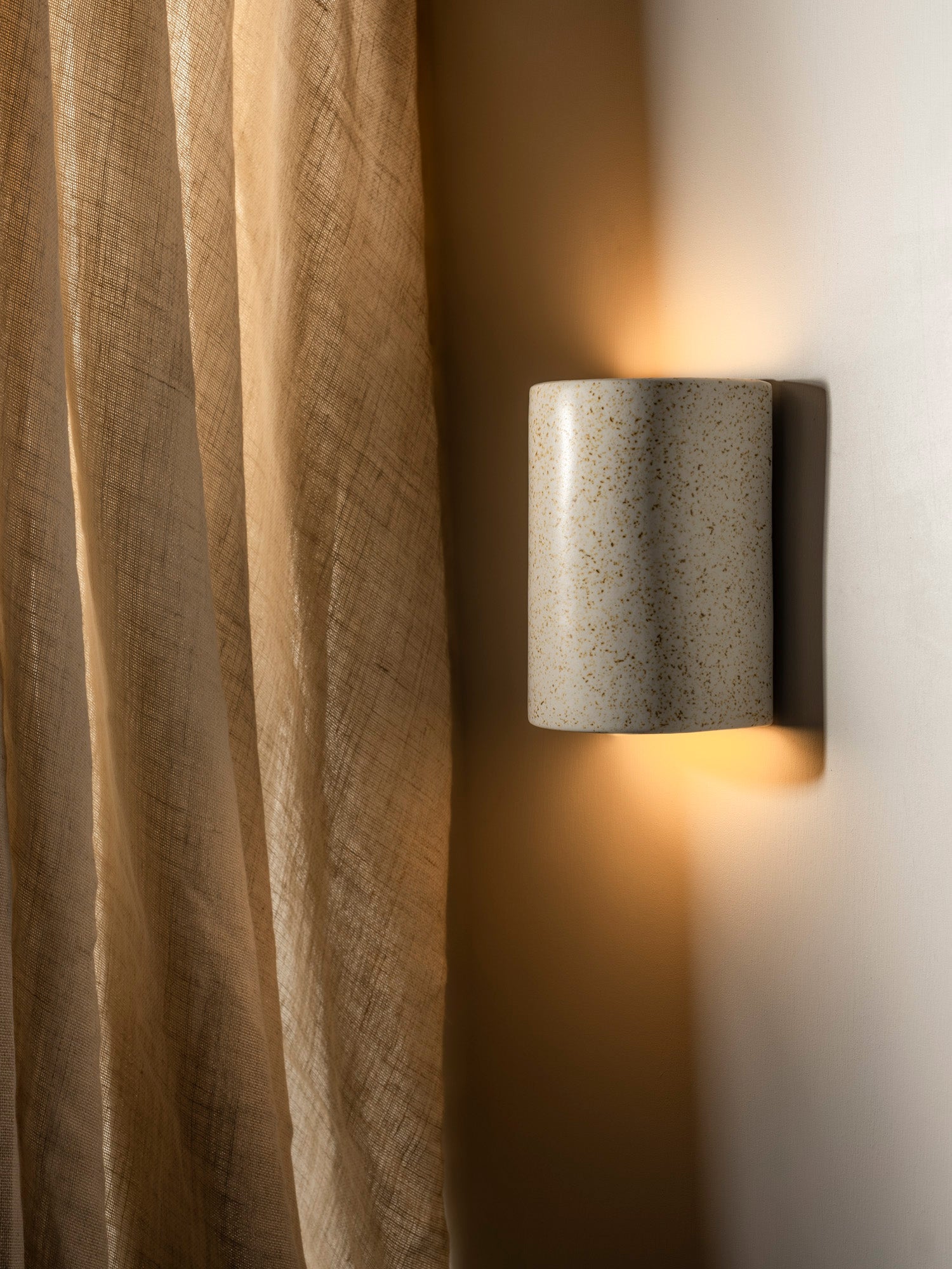 Freckles Short Interior Ceramic Wall Light