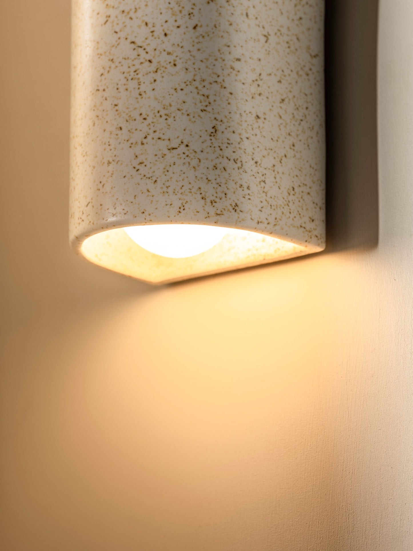Freckles Tall Interior Ceramic Wall Light