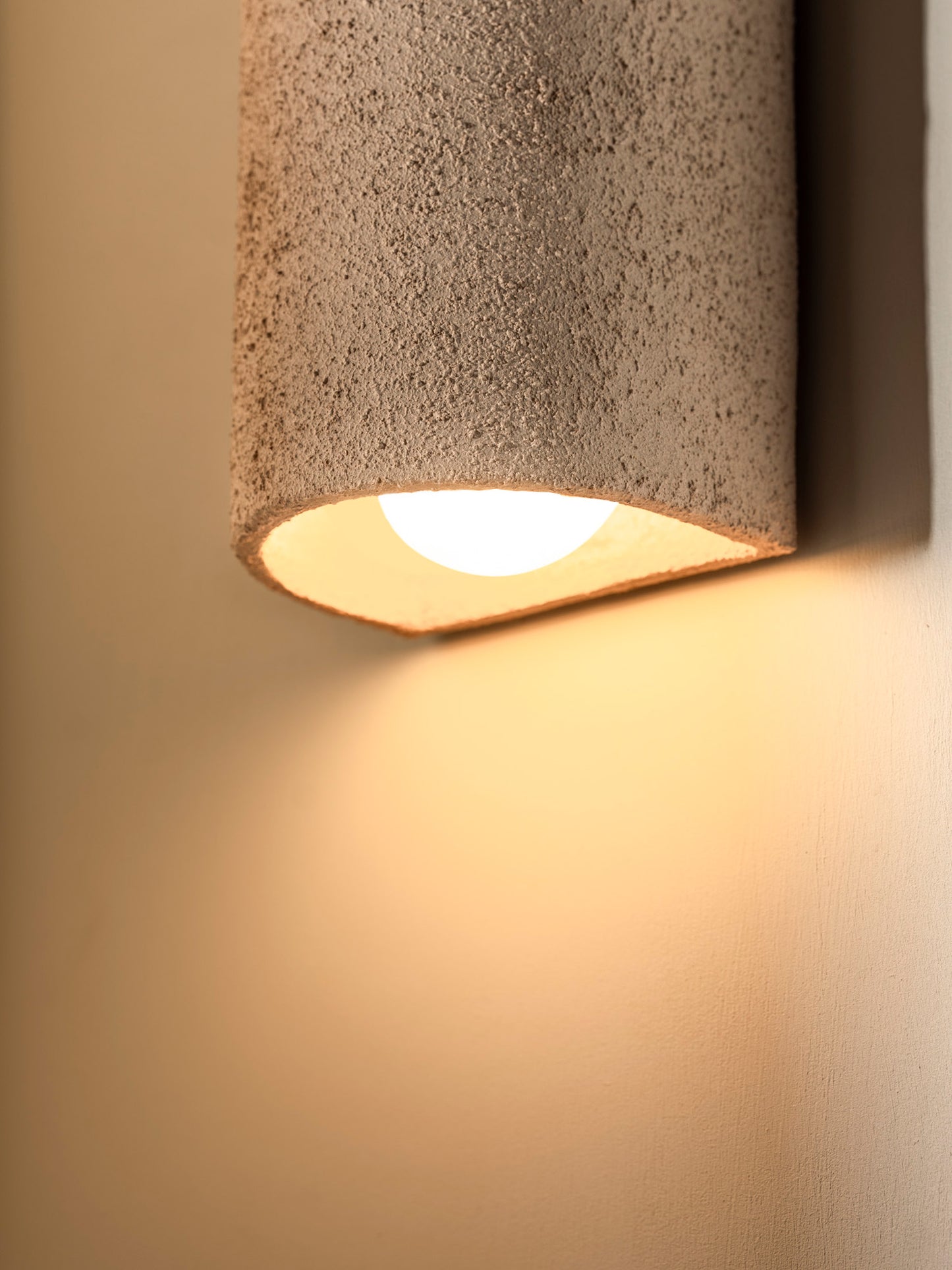 Nudie Short Interior Ceramic Wall Light