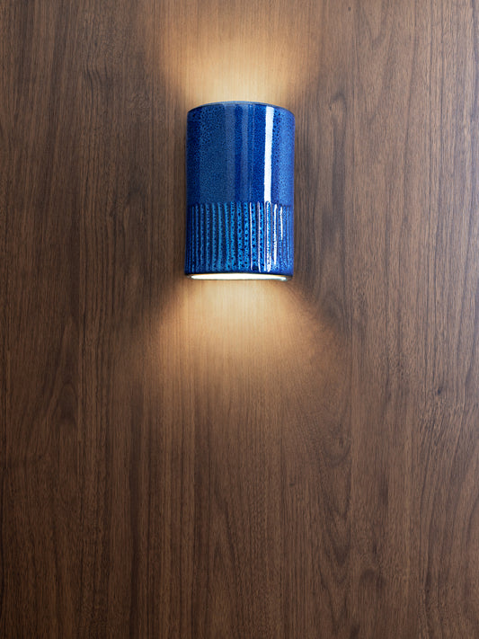 We Ponder Day Short Exterior Snow Cone Ceramic Wall Light