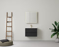 New Hamilton Federation Slim Wall Hung Cabinet Matte Black