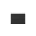 New Hamilton Federation Slim Wall Hung Cabinet Matte Black