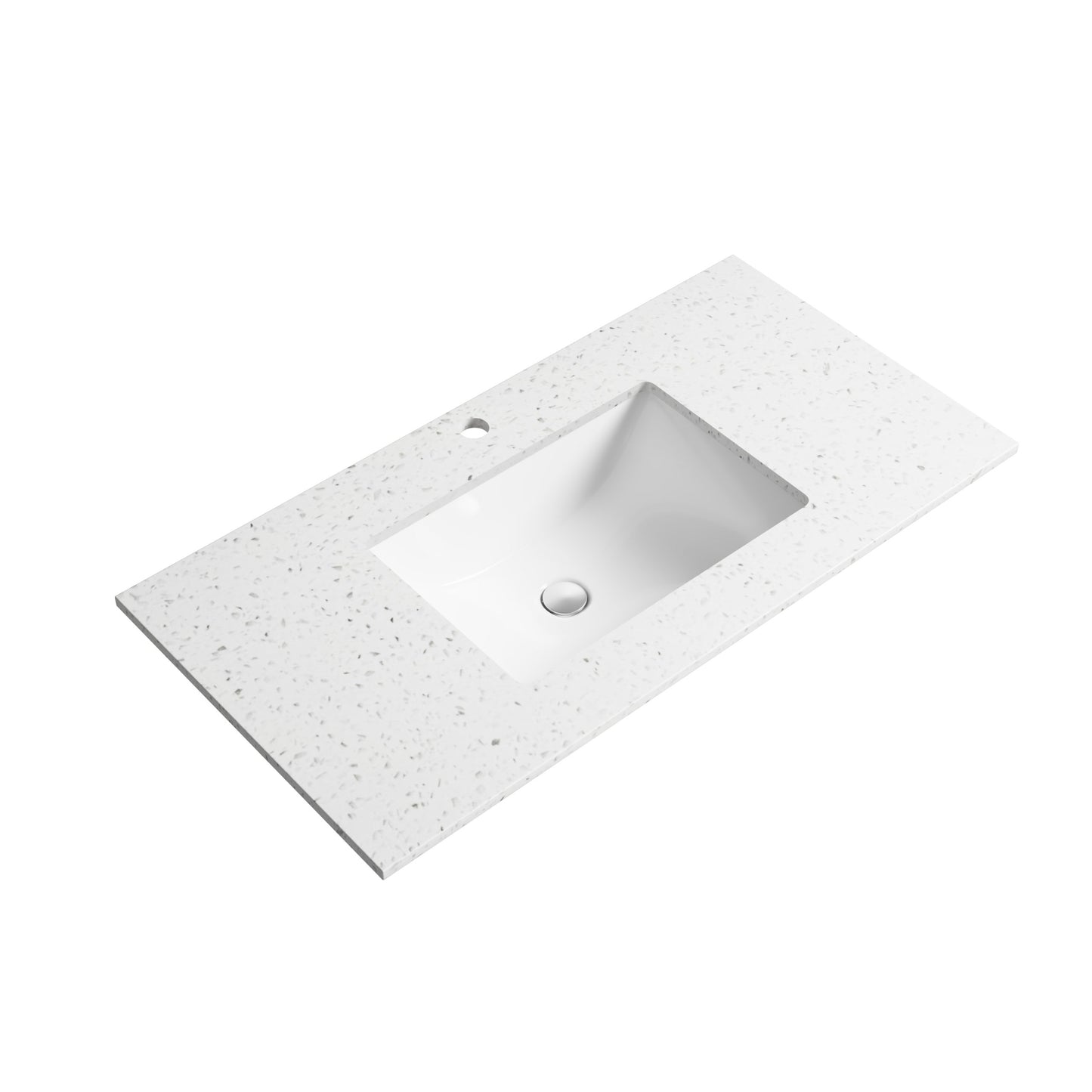 Snow Stone Top With Undermount Basin