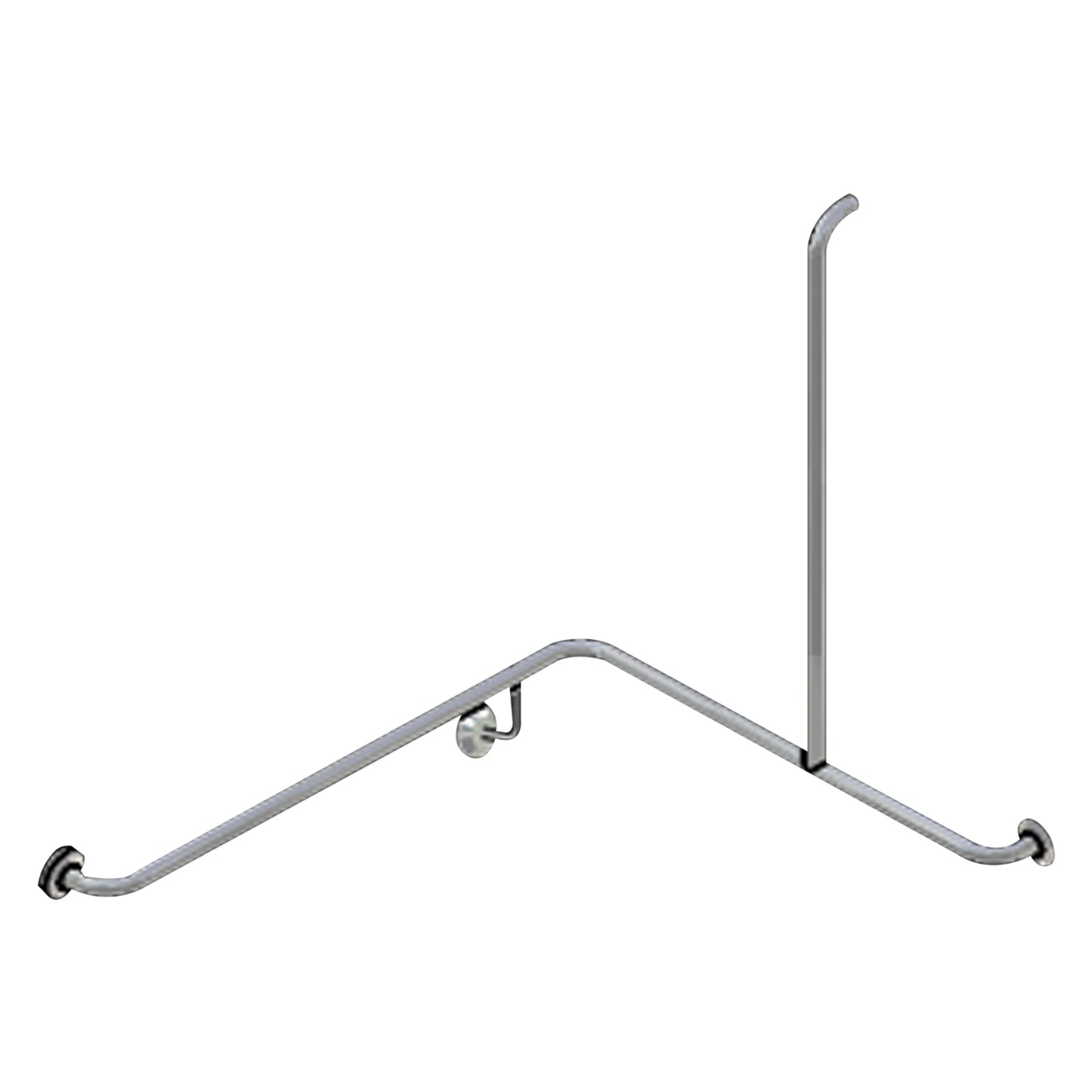 Bradley Australia MAPS CENTERED 32mm Shower Grab Rail 832H-035