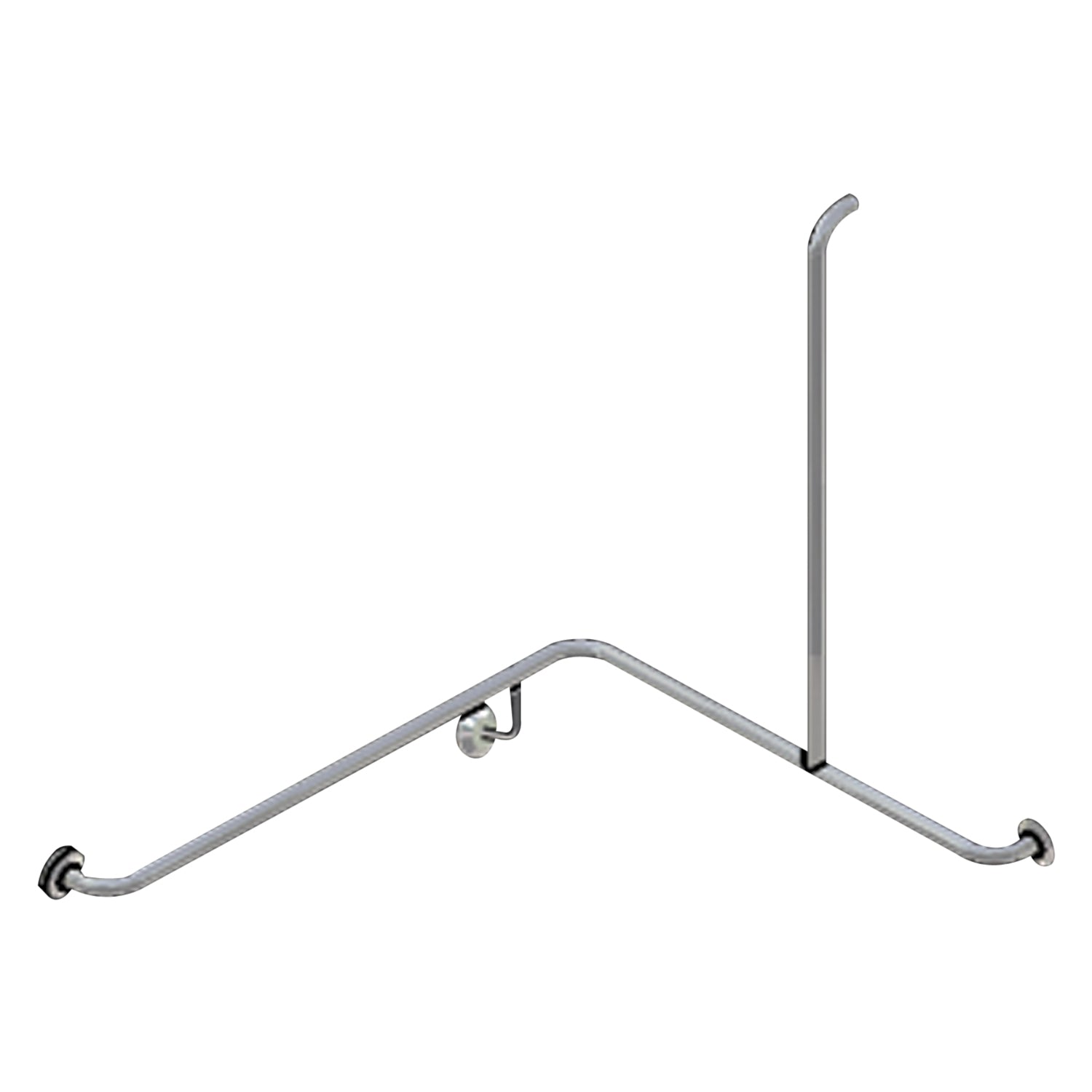 Bradley Australia MAPS CENTERED 32mm Shower Grab Rail 832H-035