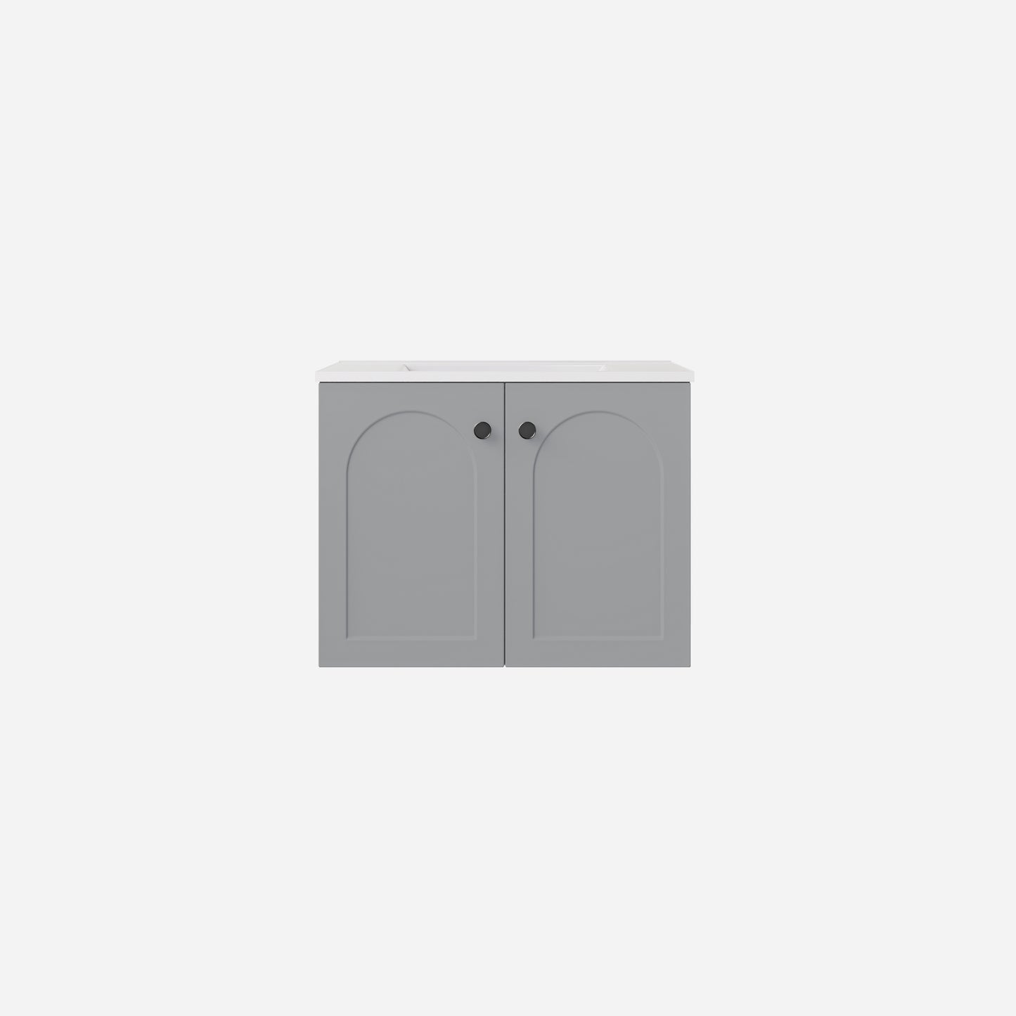 Chester Federation wall hung PVC Cabinet Grey