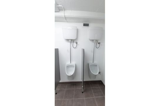 Teide Ceramic Urinal - Top Inlet