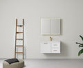Kingsley Federation Wall Hung PVC Cabinet Matte White