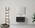 New Hamilton Federation Slim Wall Hung Cabinet Matte Black