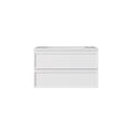 New Hamilton Federation Slim Wall Hung Cabinet Matte White
