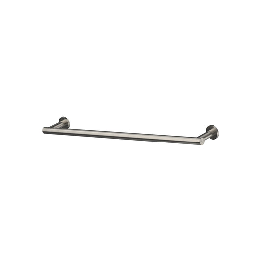 Argia Single Towel Rail 600 - Matte Black [Electroplated]