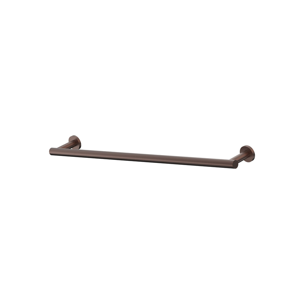Argia Single Towel Rail 600 - Chocolate Bronze