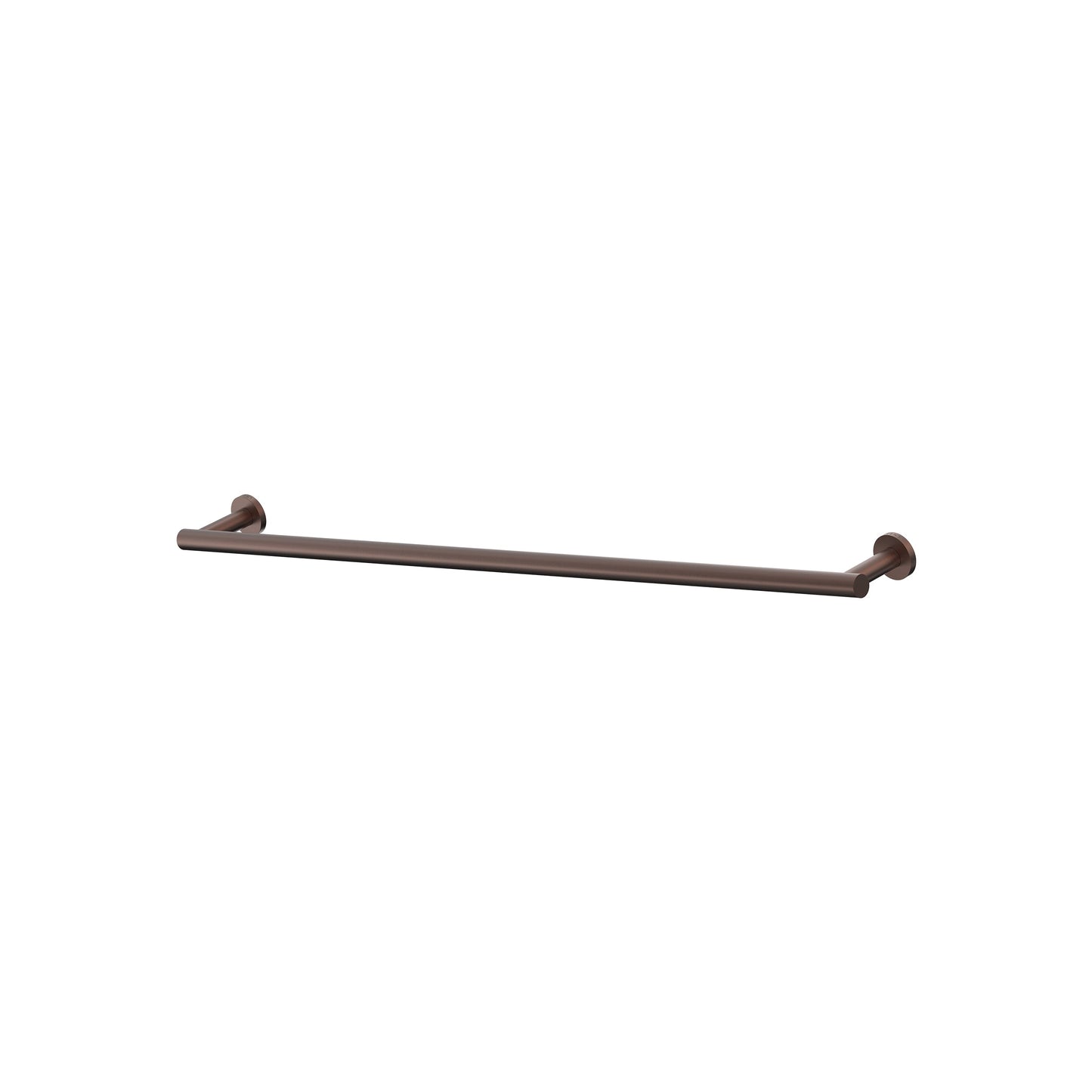 Argia Single Towel Rail 800 - Chocolate Bronze