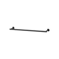 Argia Single Towel Rail 800 - Matte Black [Electroplated]